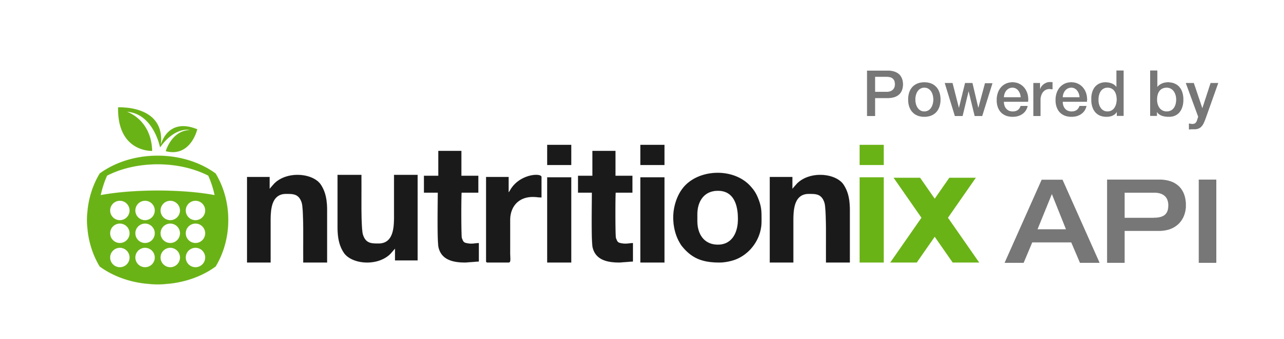 Logo for the Nutritionx API